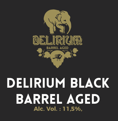 Delirium - Huyghe Brewery — Delirium Black Barrel Aged