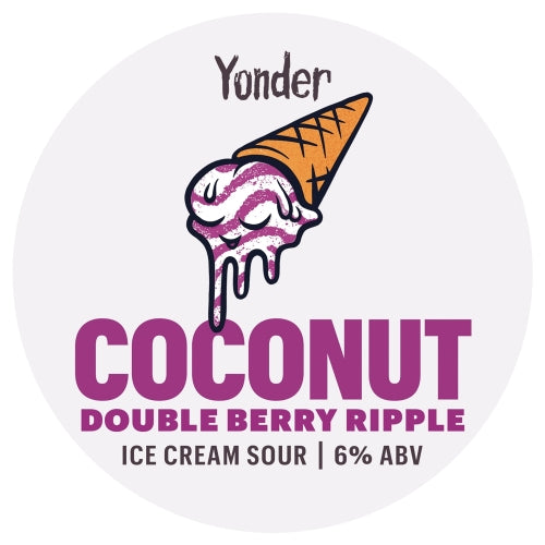 Yonder Brewing — Coconut Double-Berry Ripple