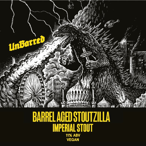 UnBarred Brewery — Stoutzilla Bourbon Barrel Aged