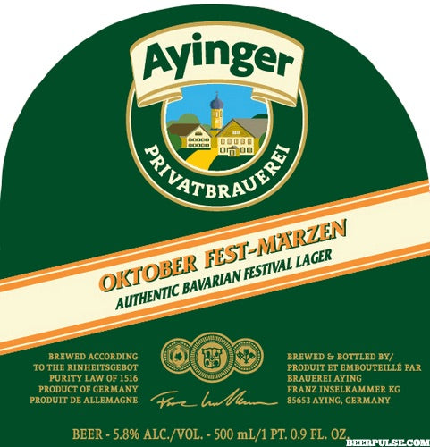 Ayinger Privatbrauerei — (Oktober) Fest-Märzen