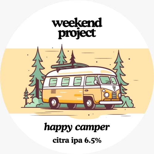 weekend project — Happy Camper