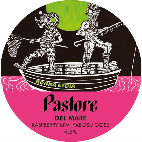Pastore Brewing and Blending — Del Mare Raspberry, Kiwi, Kabosu
