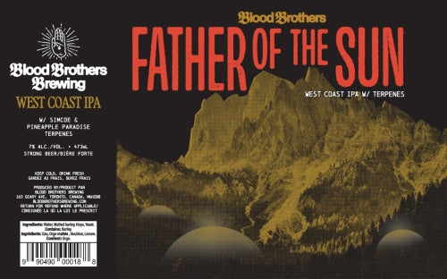 Blood Brothers Brewing — Father of the Sun