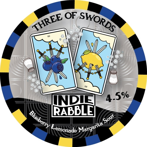 Indie Rabble — Three of Swords: Blueberry Lemonade