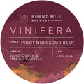 Burnt Mill Brewery — Vinifera - Pinot Noir Sour Beer