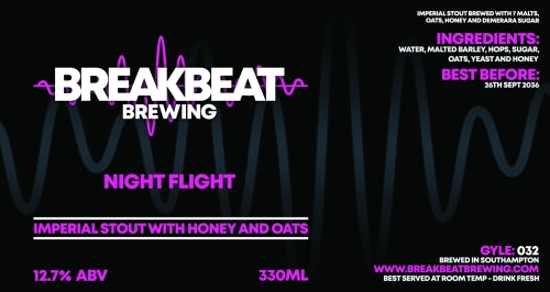 Breakbeat Brewing — Night Flight