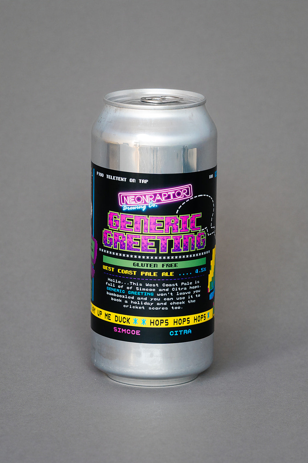 Neon Raptor Brewing Co. — Generic Greeting (2026)